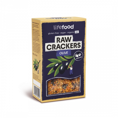 Raw Organic Olive Life Crackers