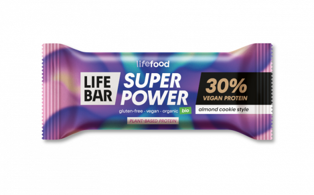 Organic LIFEBAR Super Power Almond Cookie