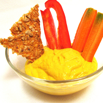 Macadamia Saffron Dip