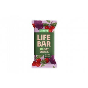 Organic LIFEBAR Oat Snack Berry Fusion