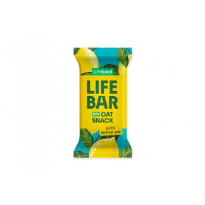 Organic LIFEBAR Oat Snack Juicy Lemon Pie