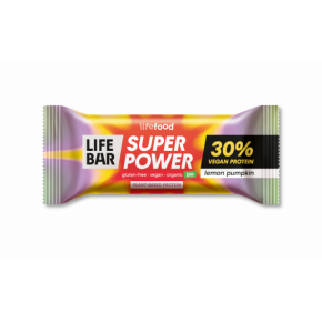 Organic LIFEBAR Super Power Lemon Pumpkin