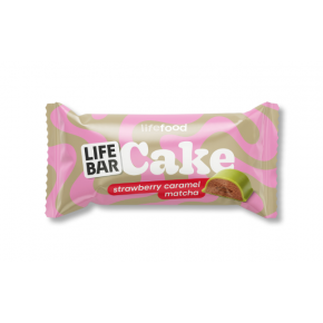 LIFEBAR Cake Fraise caramel matcha BIO (kopie)