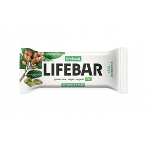 LIFEBAR chia pistachio BIO & CRU