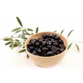 Olives noires de Botija séchées sur l'arbre BIO & CRU