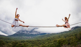 Est-ce que la slackline est une thérapie de vie ? Oui, dit Tereza Panochová