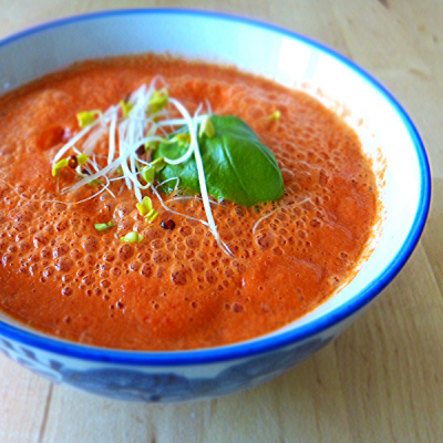 Detox soep tomaat-paprika