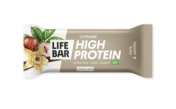 LIFEBAR Proteïnereep Nuts Vanilla BIO