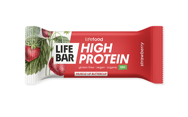 LIFEBAR Proteïnereep Aardbei BIO