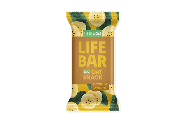 BIO LIFEBAR Oat Snack banana dream