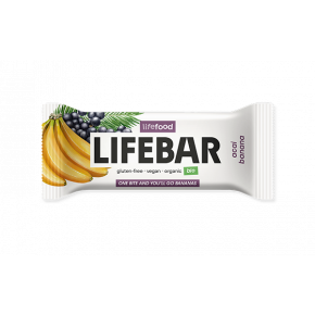 LIFEBAR Energiereep Açai Banana RAW & BIO